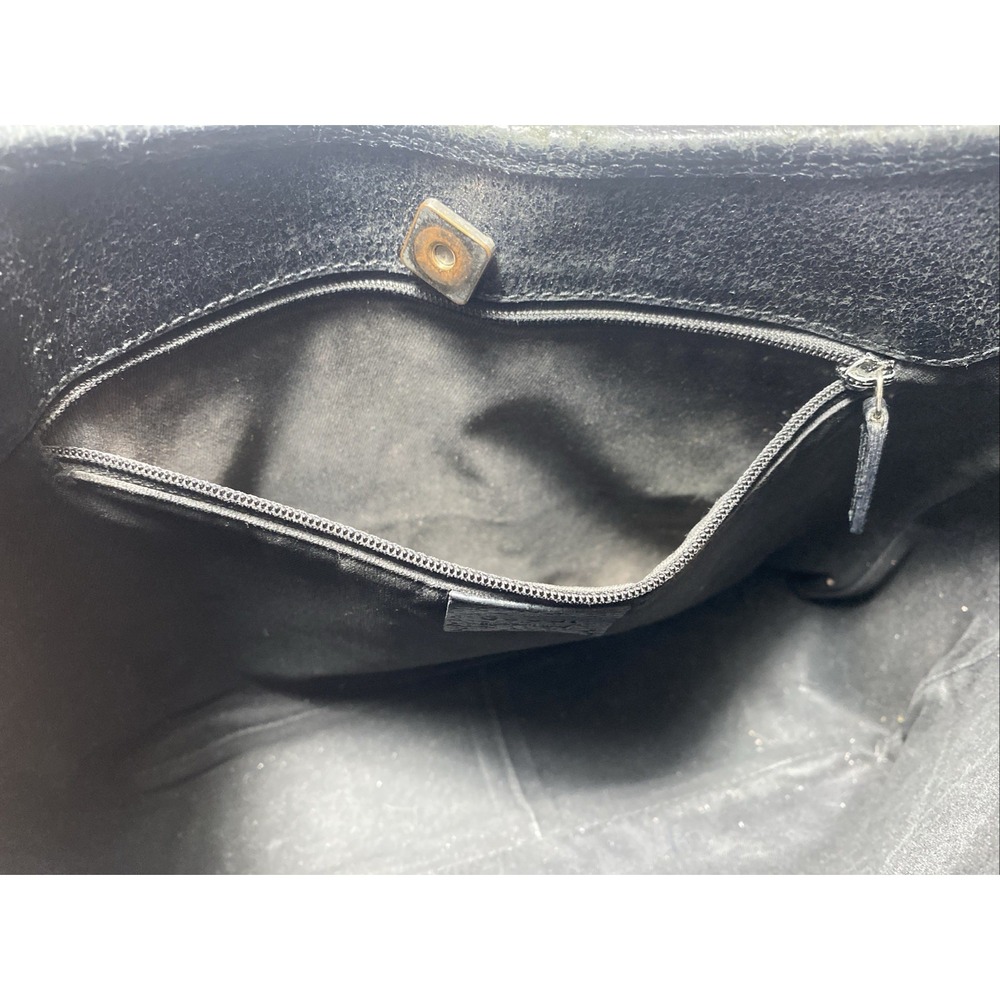 Authentic Gucci Black GG Canvas Shoulder Bag US C152 Please See Description - Picture 10 of 13